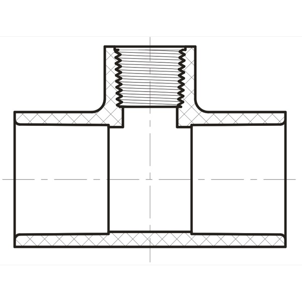 REDUCING TEE (SOC x SOC x FIPT)