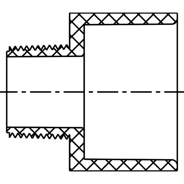 Reducing Male Adapter (MIPT × SOC)  