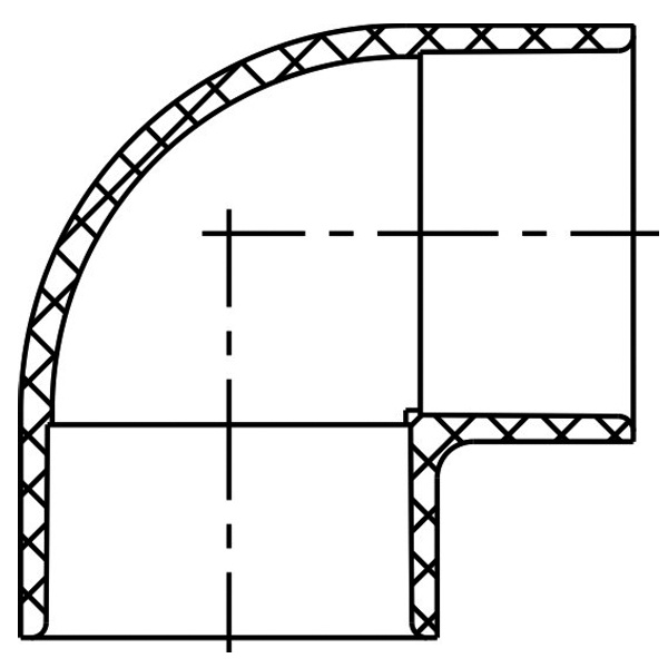 90° Ell (SOC × SOC)