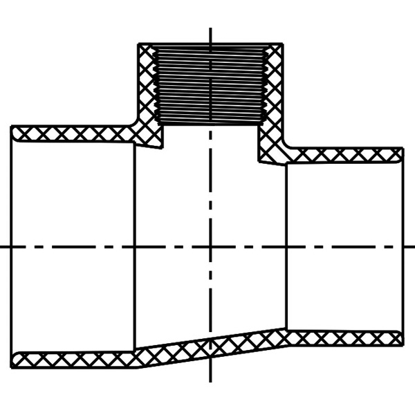 REDUCING TEE (SOC x SOC x FIPT)