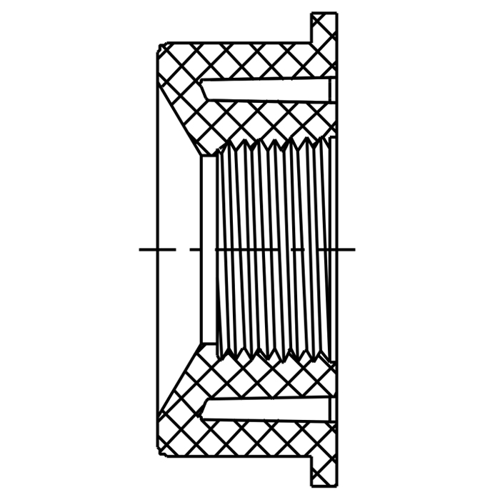 Flush Adapter (SPG×FIPT)