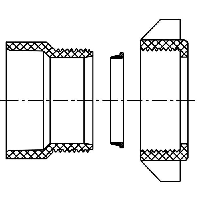 ABS-Copper Adapter (Hub×SJ)