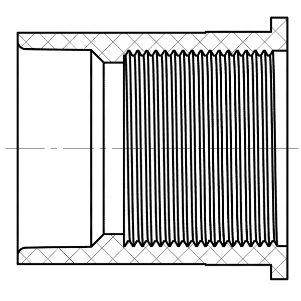 Trap Adapter Plug ( H × Npsm Thread )