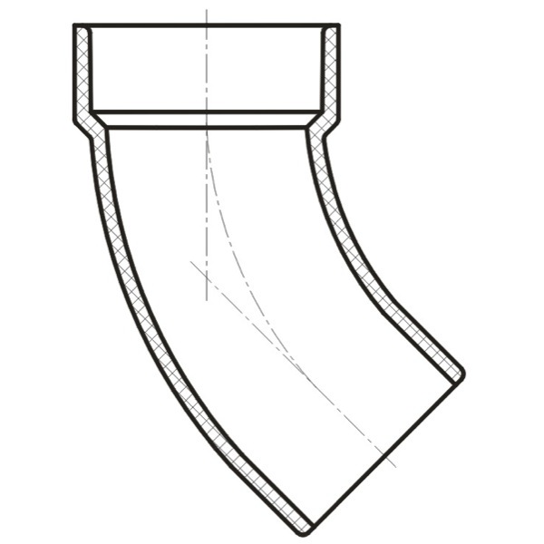 1/8 Bend,Street ( H × S )