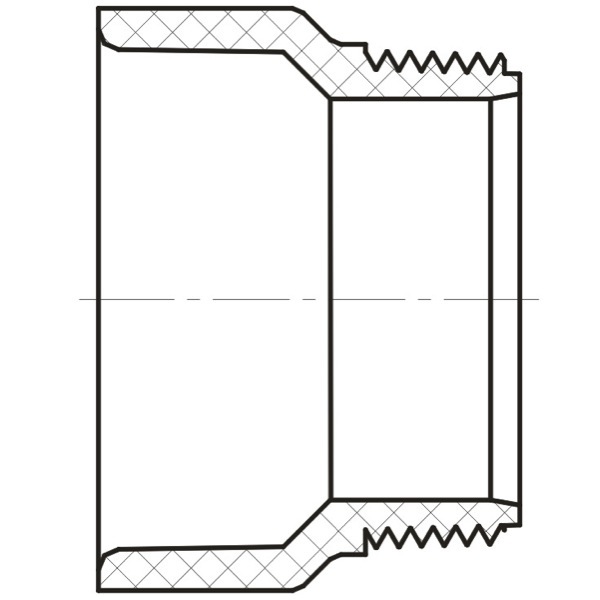 Trap Adapter-Female ( H × Slip )