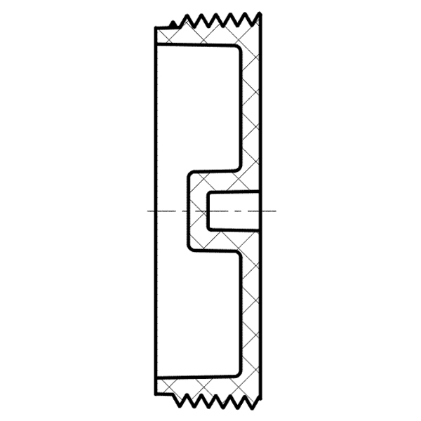 Flush C.O. Plug (MPT)