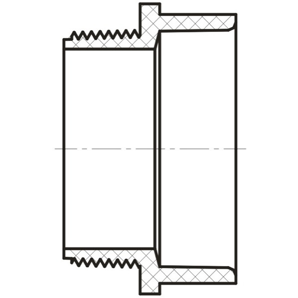 Male Adapter ( MPT × H )