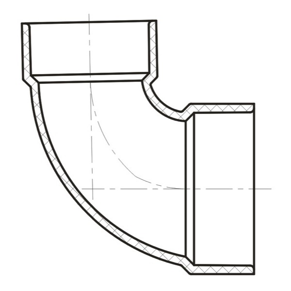 Closet Bend,Reducing ( H × H )