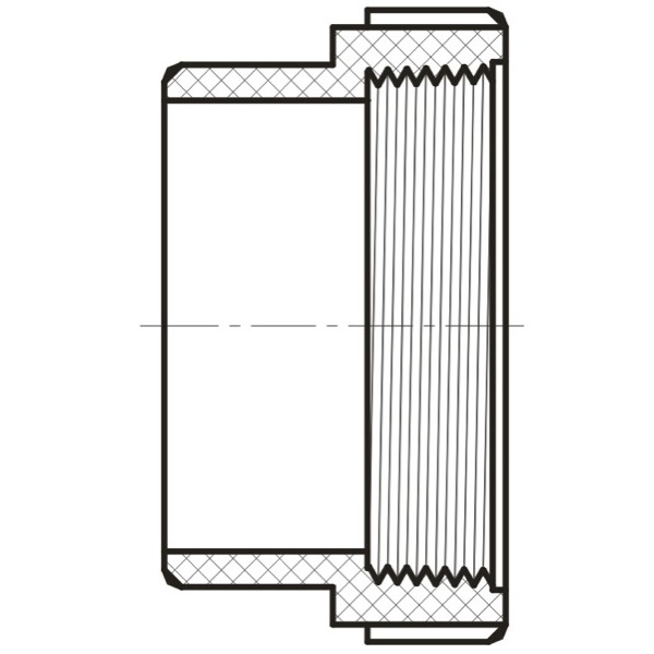 Fitting Cleanout Adapter ( S × FPT )