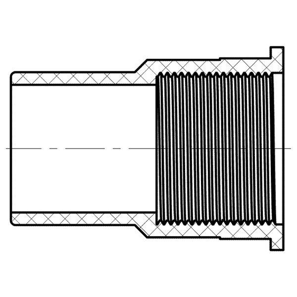 Trap Adapter Plug ( S × Npsm Thread )